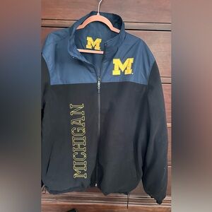 Gorgeous reversible Michigan jacket- brand new